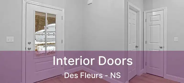  Interior Doors Des Fleurs - NS