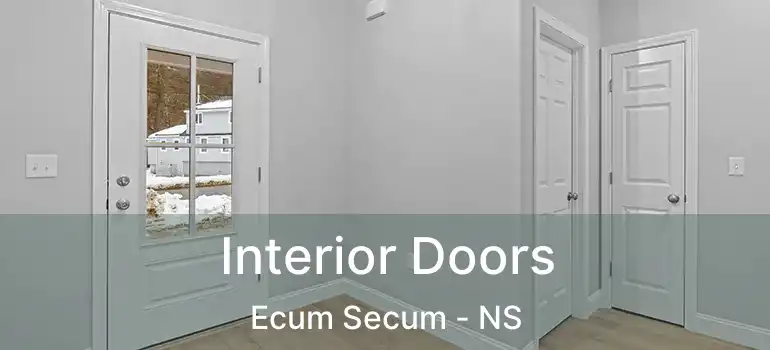  Interior Doors Ecum Secum - NS