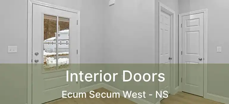  Interior Doors Ecum Secum West - NS