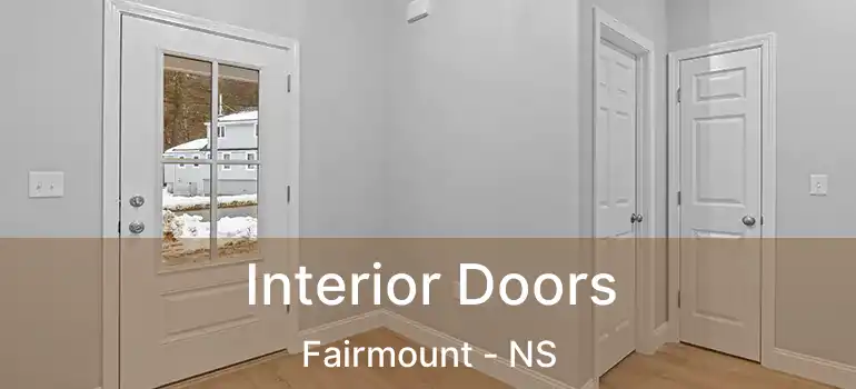  Interior Doors Fairmount - NS