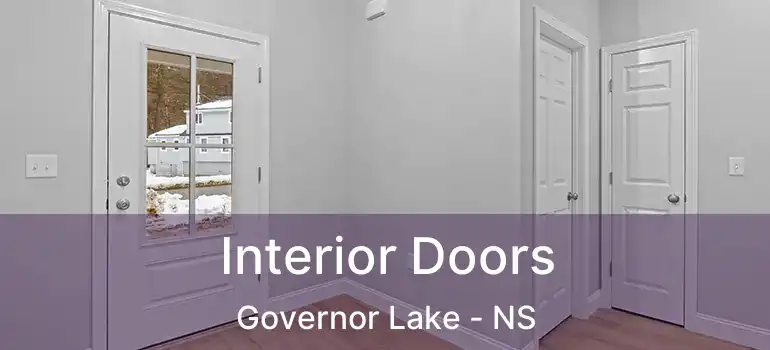  Interior Doors Governor Lake - NS