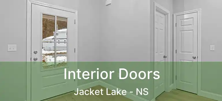  Interior Doors Jacket Lake - NS