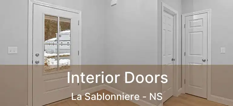  Interior Doors La Sablonniere - NS