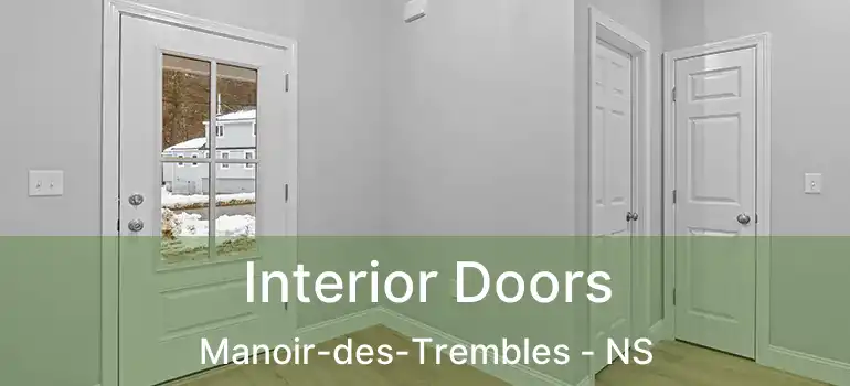  Interior Doors Manoir-des-Trembles - NS