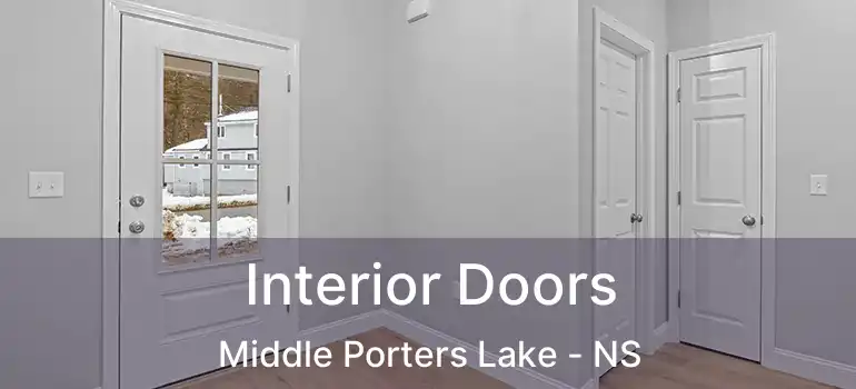  Interior Doors Middle Porters Lake - NS