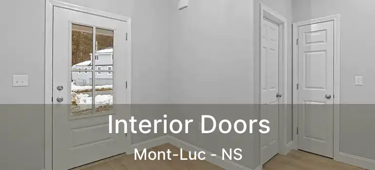  Interior Doors Mont-Luc - NS