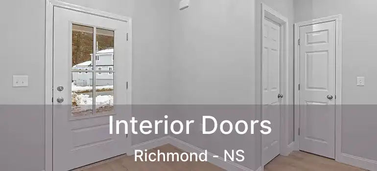  Interior Doors Richmond - NS