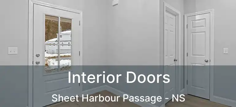  Interior Doors Sheet Harbour Passage - NS