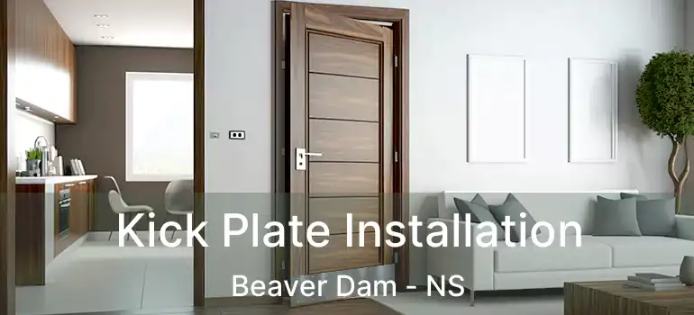  Kick Plate Installation Beaver Dam - NS