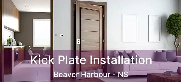  Kick Plate Installation Beaver Harbour - NS