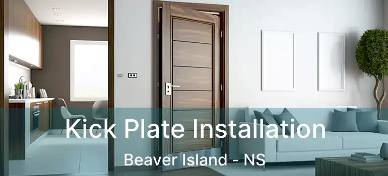  Kick Plate Installation Beaver Island - NS