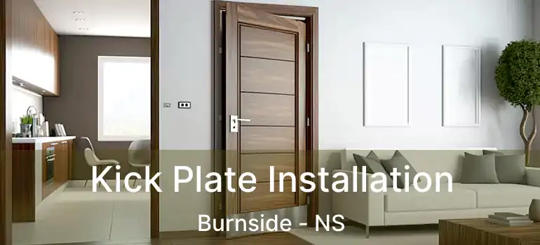  Kick Plate Installation Burnside - NS