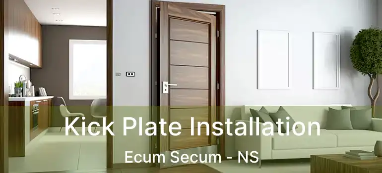  Kick Plate Installation Ecum Secum - NS