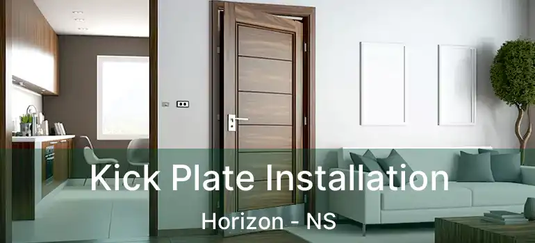  Kick Plate Installation Horizon - NS