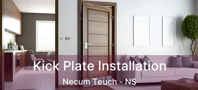  Kick Plate Installation Necum Teuch - NS