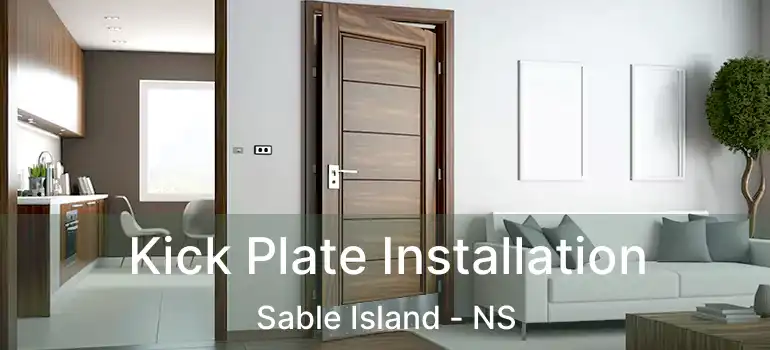  Kick Plate Installation Sable Island - NS