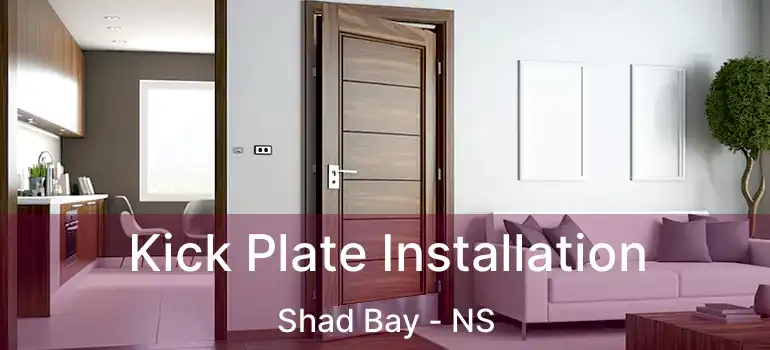  Kick Plate Installation Shad Bay - NS