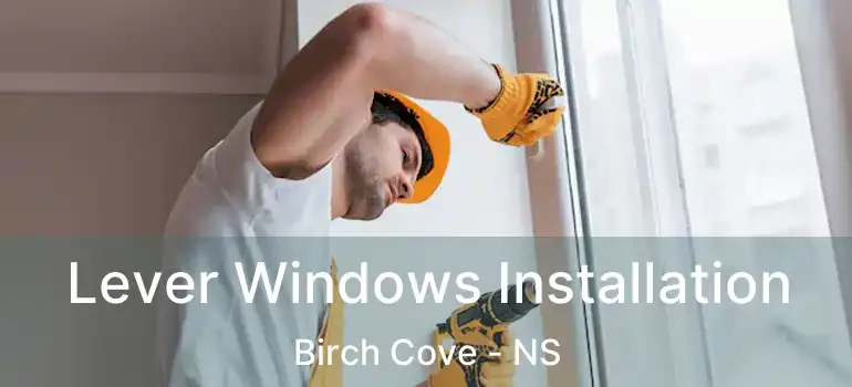  Lever Windows Installation Birch Cove - NS