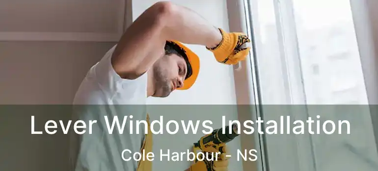  Lever Windows Installation Cole Harbour - NS