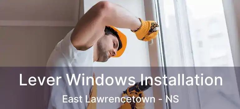  Lever Windows Installation East Lawrencetown - NS