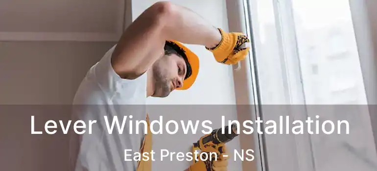  Lever Windows Installation East Preston - NS