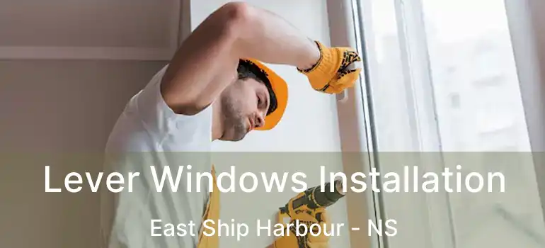  Lever Windows Installation East Ship Harbour - NS