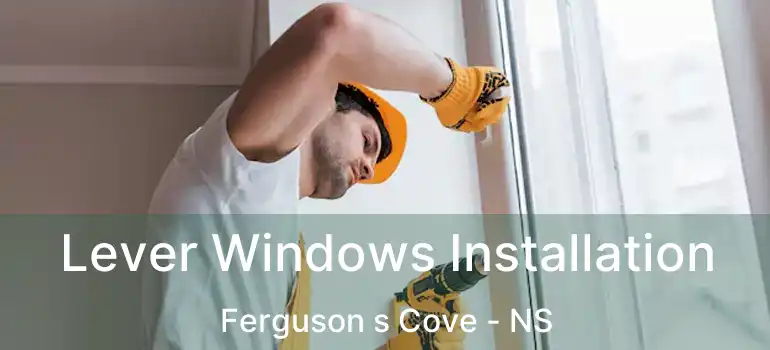  Lever Windows Installation Ferguson s Cove - NS