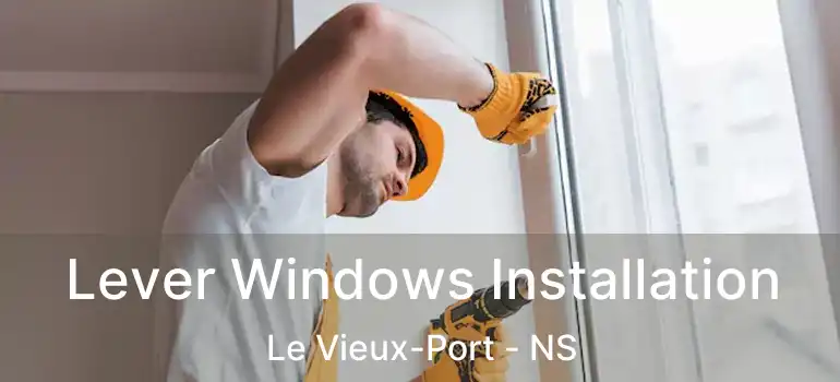  Lever Windows Installation Le Vieux-Port - NS