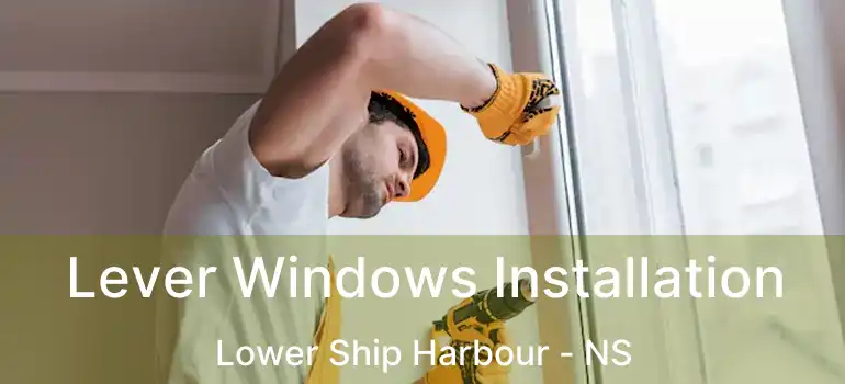  Lever Windows Installation Lower Ship Harbour - NS