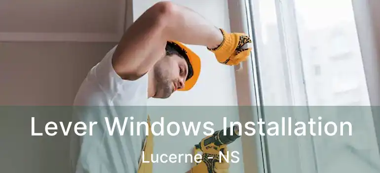  Lever Windows Installation Lucerne - NS