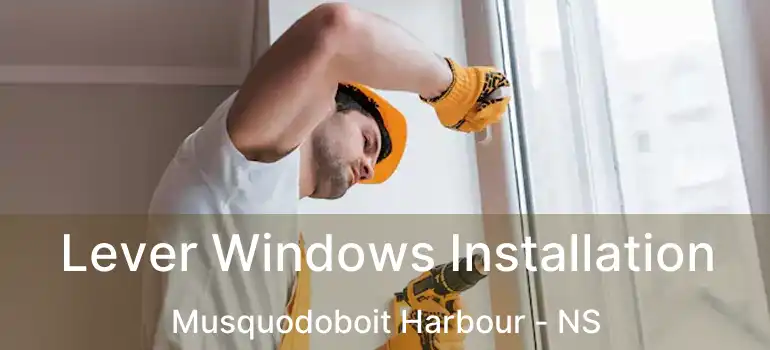  Lever Windows Installation Musquodoboit Harbour - NS