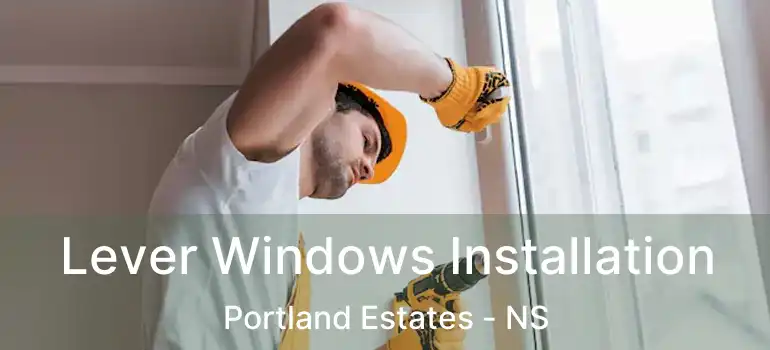  Lever Windows Installation Portland Estates - NS