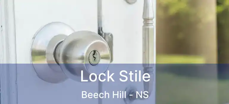  Lock Stile Beech Hill - NS