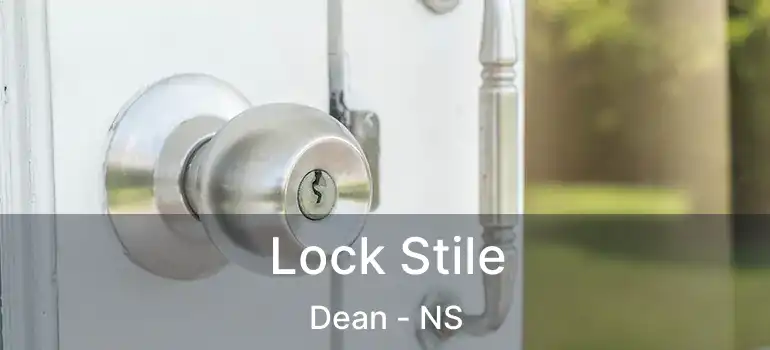  Lock Stile Dean - NS