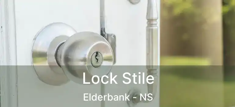  Lock Stile Elderbank - NS