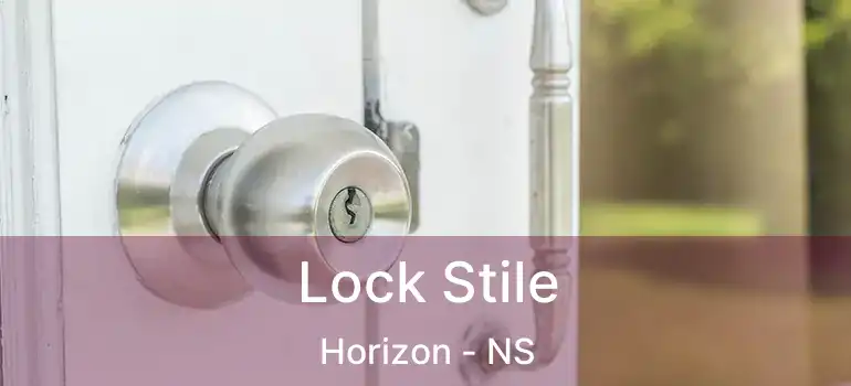  Lock Stile Horizon - NS