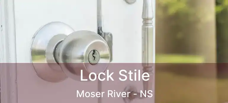  Lock Stile Moser River - NS