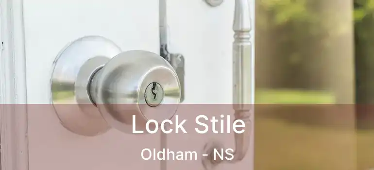  Lock Stile Oldham - NS