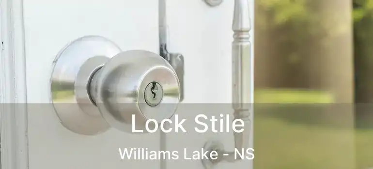  Lock Stile Williams Lake - NS