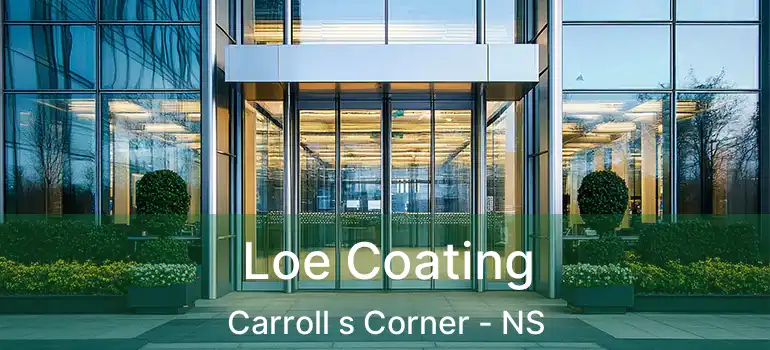  Loe Coating Carroll s Corner - NS