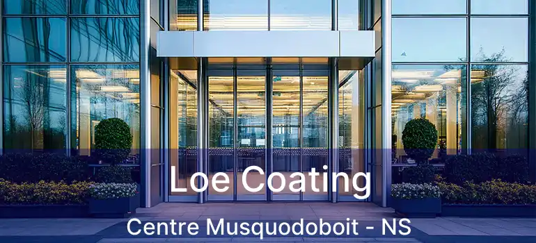  Loe Coating Centre Musquodoboit - NS