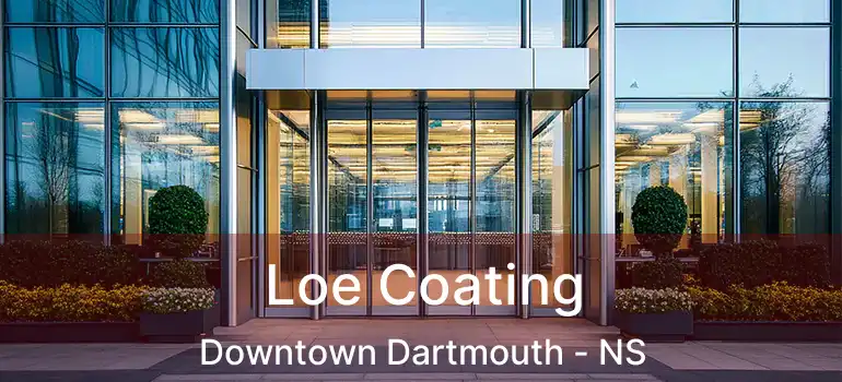  Loe Coating Downtown Dartmouth - NS