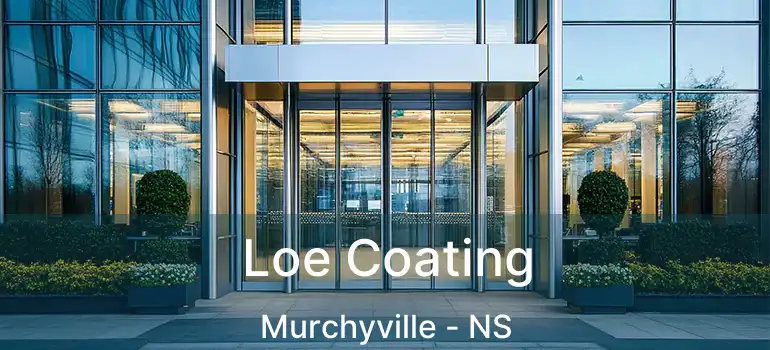  Loe Coating Murchyville - NS