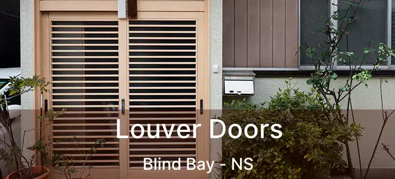  Louver Doors Blind Bay - NS