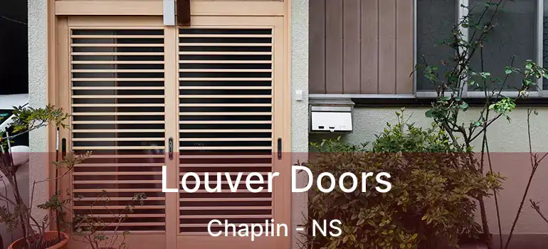  Louver Doors Chaplin - NS