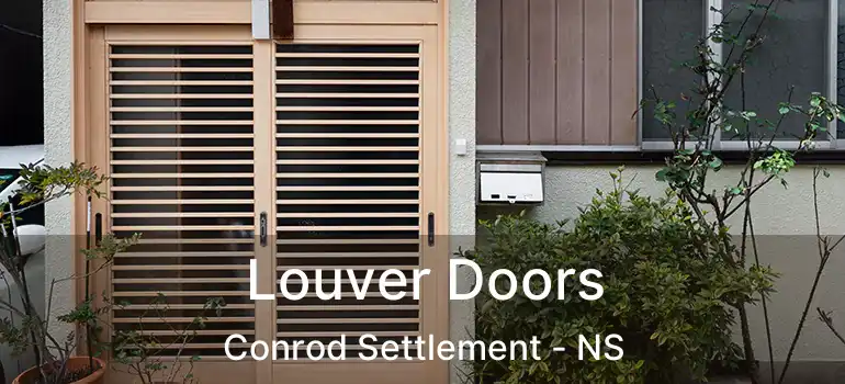  Louver Doors Conrod Settlement - NS