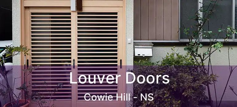  Louver Doors Cowie Hill - NS