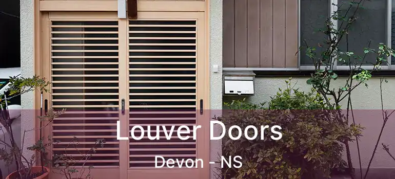  Louver Doors Devon - NS