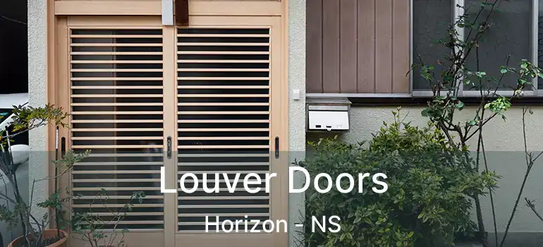  Louver Doors Horizon - NS