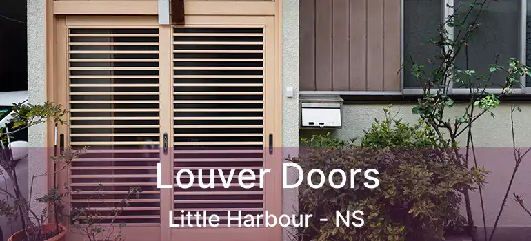  Louver Doors Little Harbour - NS